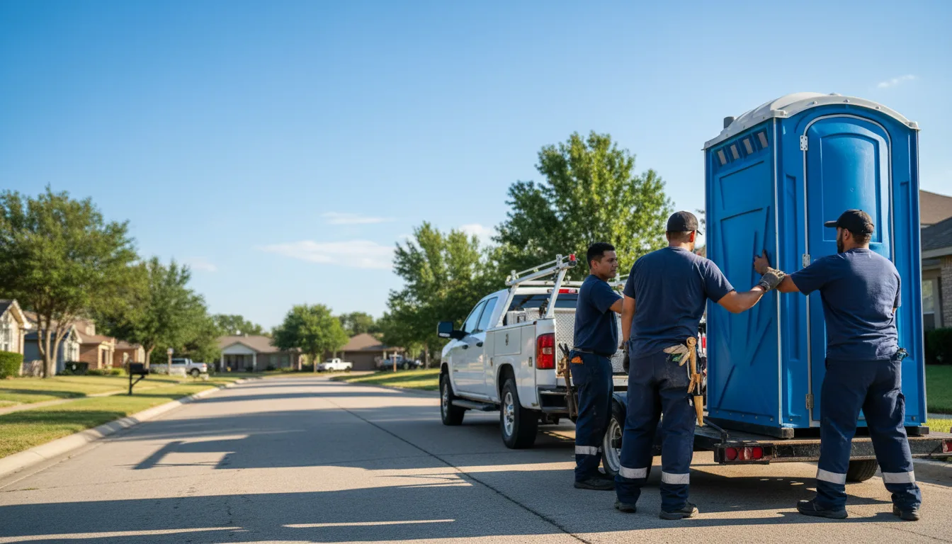 Portable Toilet Rental in Loco, OK near me
